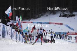 25.01.2020, Pokljuka, Slovenia (SLO): Ingrid Landmark Tandrevold (NOR) -  IBU world cup biathlon, relay mixed, Pokljuka (SLO). www.nordicfocus.com. © Manzoni/NordicFocus. Every downloaded picture is fee-liable.