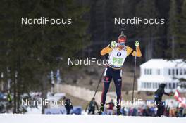 25.01.2020, Pokljuka, Slovenia (SLO): Johannes Kuehn (GER) -  IBU world cup biathlon, relay mixed, Pokljuka (SLO). www.nordicfocus.com. © Manzoni/NordicFocus. Every downloaded picture is fee-liable.