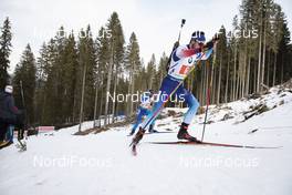 25.01.2020, Pokljuka, Slovenia (SLO): Mario Dolder (SUI) -  IBU world cup biathlon, relay mixed, Pokljuka (SLO). www.nordicfocus.com. © Manzoni/NordicFocus. Every downloaded picture is fee-liable.