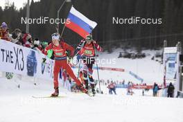 25.01.2020, Pokljuka, Slovenia (SLO): Emma Lunder (CAN) -  IBU world cup biathlon, single mixed relay, Pokljuka (SLO). www.nordicfocus.com. © Manzoni/NordicFocus. Every downloaded picture is fee-liable.