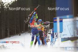 25.01.2020, Pokljuka, Slovenia (SLO): Iryna Kryuko (BLR) -  IBU world cup biathlon, single mixed relay, Pokljuka (SLO). www.nordicfocus.com. © Manzoni/NordicFocus. Every downloaded picture is fee-liable.