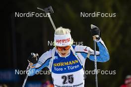 08.03.2020, Nove Mesto, Czech Republic (CZE): Mari Eder (FIN) - IBU world cup biathlon, mass women, Nove Mesto (CZE). www.nordicfocus.com. © Manzoni/NordicFocus. Every downloaded picture is fee-liable.