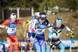 08.03.2020, Nove Mesto, Czech Republic (CZE): Lena Haecki (SUI) - IBU world cup biathlon, mass women, Nove Mesto (CZE). www.nordicfocus.com. © Manzoni/NordicFocus. Every downloaded picture is fee-liable.
