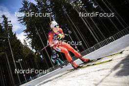 08.03.2020, Nove Mesto, Czech Republic (CZE): Emma Lunder (CAN) - IBU world cup biathlon, mass women, Nove Mesto (CZE). www.nordicfocus.com. © Manzoni/NordicFocus. Every downloaded picture is fee-liable.