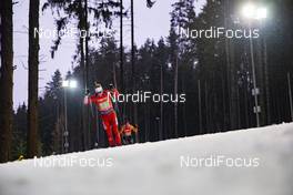 07.03.2020, Nove Mesto, Czech Republic (CZE): Scott Gow (CAN) - IBU world cup biathlon, relay men, Nove Mesto (CZE). www.nordicfocus.com. © Manzoni/NordicFocus. Every downloaded picture is fee-liable.
