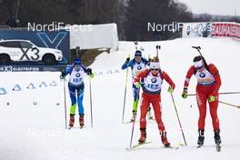 07.03.2020, Nove Mesto, Czech Republic (CZE): Emma Lunder (CAN) - IBU world cup biathlon, relay women, Nove Mesto (CZE). www.nordicfocus.com. © Manzoni/NordicFocus. Every downloaded picture is fee-liable.