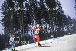 06.03.2020, Nove Mesto, Czech Republic (CZE): Scott Gow (CAN) - IBU World Cup Biathlon, sprint men, Nove Mesto (CZE). www.nordicfocus.com. © Manzoni/NordicFocus. Every downloaded picture is fee-liable.