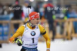 06.03.2020, Nove Mesto, Czech Republic (CZE): Arnd Peiffer (GER) - IBU World Cup Biathlon, sprint men, Nove Mesto (CZE). www.nordicfocus.com. © Manzoni/NordicFocus. Every downloaded picture is fee-liable.