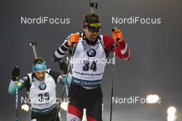 06.03.2020, Nove Mesto, Czech Republic (CZE): Julian Eberhard (AUT) - IBU World Cup Biathlon, sprint men, Nove Mesto (CZE). www.nordicfocus.com. © Manzoni/NordicFocus. Every downloaded picture is fee-liable.