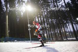 06.03.2020, Nove Mesto, Czech Republic (CZE): Simon Eder (AUT) - IBU World Cup Biathlon, sprint men, Nove Mesto (CZE). www.nordicfocus.com. © Manzoni/NordicFocus. Every downloaded picture is fee-liable.