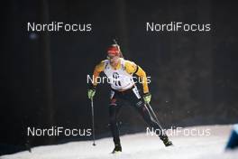 06.03.2020, Nove Mesto, Czech Republic (CZE): Johannes Kuehn (GER) - IBU World Cup Biathlon, sprint men, Nove Mesto (CZE). www.nordicfocus.com. © Manzoni/NordicFocus. Every downloaded picture is fee-liable.
