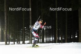 06.03.2020, Nove Mesto, Czech Republic (CZE): Julian Eberhard (AUT) - IBU World Cup Biathlon, sprint men, Nove Mesto (CZE). www.nordicfocus.com. © Manzoni/NordicFocus. Every downloaded picture is fee-liable.