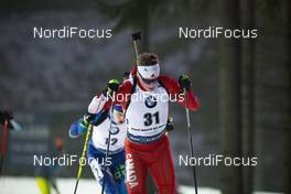 06.03.2020, Nove Mesto, Czech Republic (CZE): Scott Gow (CAN) - IBU World Cup Biathlon, sprint men, Nove Mesto (CZE). www.nordicfocus.com. © Manzoni/NordicFocus. Every downloaded picture is fee-liable.