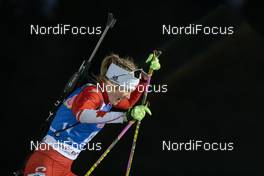 05.03.2020, Nove Mesto, Czech Republic (CZE): Emma Lunder (CAN) - IBU world cup biathlon, sprint women, Nove Mesto (CZE). www.nordicfocus.com. © Manzoni/NordicFocus. Every downloaded picture is fee-liable.
