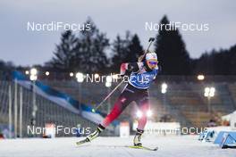 05.03.2020, Nove Mesto, Czech Republic (CZE): Ingrid Landmark Tandrevold (NOR) - IBU world cup biathlon, sprint women, Nove Mesto (CZE). www.nordicfocus.com. © Manzoni/NordicFocus. Every downloaded picture is fee-liable.