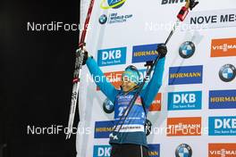 05.03.2020, Nove Mesto, Czech Republic (CZE): Anais Bescond (FRA) - IBU world cup biathlon, sprint women, Nove Mesto (CZE). www.nordicfocus.com. © Manzoni/NordicFocus. Every downloaded picture is fee-liable.