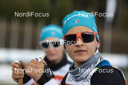04.03.2020, Nove Mesto, Czech Republic (CZE): Celia Aymonier (FRA) - IBU world cup biathlon, training, Nove Mesto (CZE). www.nordicfocus.com. © Manzoni/NordicFocus. Every downloaded picture is fee-liable.