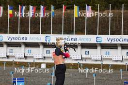 04.03.2020, Nove Mesto, Czech Republic (CZE): Tiril Eckhoff (NOR) - IBU world cup biathlon, training, Nove Mesto (CZE). www.nordicfocus.com. © Manzoni/NordicFocus. Every downloaded picture is fee-liable.