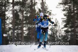 14.03.2020, Kontiolahti, Finland (FIN): Antonin Guigonnat (FRA) -  IBU world cup biathlon, pursuit men, Kontiolahti (FIN). www.nordicfocus.com. © Manzoni/NordicFocus. Every downloaded picture is fee-liable.