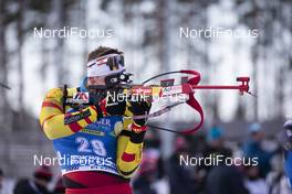 14.03.2020, Kontiolahti, Finland (FIN): Florent Claude (BEL) -  IBU world cup biathlon, pursuit men, Kontiolahti (FIN). www.nordicfocus.com. © Manzoni/NordicFocus. Every downloaded picture is fee-liable.