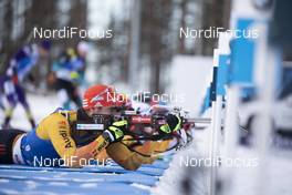 14.03.2020, Kontiolahti, Finland (FIN): Arnd Peiffer (GER) -  IBU world cup biathlon, pursuit men, Kontiolahti (FIN). www.nordicfocus.com. © Manzoni/NordicFocus. Every downloaded picture is fee-liable.
