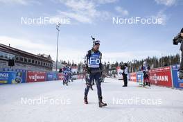 14.03.2020, Kontiolahti, Finland (FIN): Dominik Windisch (ITA) -  IBU world cup biathlon, pursuit men, Kontiolahti (FIN). www.nordicfocus.com. © Manzoni/NordicFocus. Every downloaded picture is fee-liable.