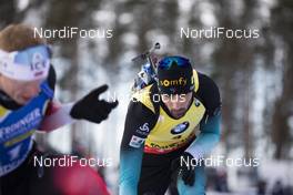 14.03.2020, Kontiolahti, Finland (FIN): Martin Fourcade (FRA) -  IBU world cup biathlon, pursuit men, Kontiolahti (FIN). www.nordicfocus.com. © Manzoni/NordicFocus. Every downloaded picture is fee-liable.