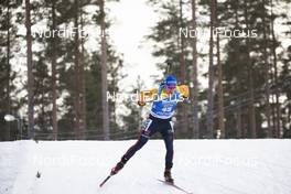 14.03.2020, Kontiolahti, Finland (FIN): Simon Schempp (GER) -  IBU world cup biathlon, pursuit men, Kontiolahti (FIN). www.nordicfocus.com. © Manzoni/NordicFocus. Every downloaded picture is fee-liable.