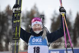 14.03.2020, Kontiolahti, Finland (FIN): Kaisa Makarainen (FIN) -  IBU world cup biathlon, pursuit women, Kontiolahti (FIN). www.nordicfocus.com. © Manzoni/NordicFocus. Every downloaded picture is fee-liable.