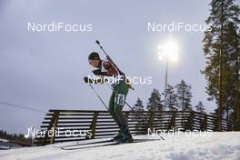 12.03.2020, Kontiolahti, Finland (FIN): Tomas Kaukenas (LTU) -  IBU World Cup Biathlon, sprint men, Kontiolahti (FIN). www.nordicfocus.com. © Manzoni/NordicFocus. Every downloaded picture is fee-liable.