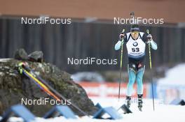 12.03.2020, Kontiolahti, Finland (FIN): Quentin Fillon Maillet (FRA) -  IBU World Cup Biathlon, sprint men, Kontiolahti (FIN). www.nordicfocus.com. © Manzoni/NordicFocus. Every downloaded picture is fee-liable.