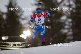 12.03.2020, Kontiolahti, Finland (FIN): Eduard Latypov (RUS) -  IBU World Cup Biathlon, sprint men, Kontiolahti (FIN). www.nordicfocus.com. © Manzoni/NordicFocus. Every downloaded picture is fee-liable.