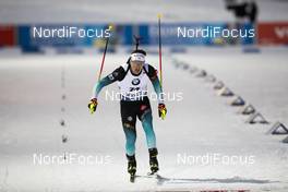 12.03.2020, Kontiolahti, Finland (FIN): Fabien Claude (FRA) -  IBU World Cup Biathlon, sprint men, Kontiolahti (FIN). www.nordicfocus.com. © Manzoni/NordicFocus. Every downloaded picture is fee-liable.