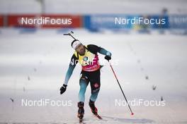 12.03.2020, Kontiolahti, Finland (FIN): Martin Fourcade (FRA) -  IBU World Cup Biathlon, sprint men, Kontiolahti (FIN). www.nordicfocus.com. © Manzoni/NordicFocus. Every downloaded picture is fee-liable.