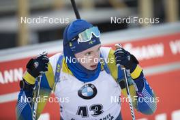12.03.2020, Kontiolahti, Finland (FIN): Sebastian Samuelsson (SWE) -  IBU World Cup Biathlon, sprint men, Kontiolahti (FIN). www.nordicfocus.com. © Manzoni/NordicFocus. Every downloaded picture is fee-liable.