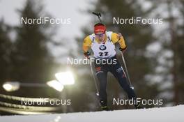 12.03.2020, Kontiolahti, Finland (FIN): Philipp Horn (GER) -  IBU World Cup Biathlon, sprint men, Kontiolahti (FIN). www.nordicfocus.com. © Manzoni/NordicFocus. Every downloaded picture is fee-liable.