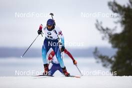 12.03.2020, Kontiolahti, Finland (FIN): Jeremy Finello (SUI) -  IBU World Cup Biathlon, sprint men, Kontiolahti (FIN). www.nordicfocus.com. © Manzoni/NordicFocus. Every downloaded picture is fee-liable.