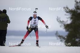 12.03.2020, Kontiolahti, Finland (FIN): Sturla Holm Laegreid (NOR) -  IBU World Cup Biathlon, sprint men, Kontiolahti (FIN). www.nordicfocus.com. © Manzoni/NordicFocus. Every downloaded picture is fee-liable.