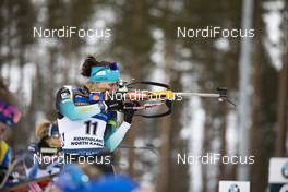 13.03.2020, Kontiolahti, Finland (FIN): Julia Simon (FRA) -  IBU world cup biathlon, sprint women, Kontiolahti (FIN). www.nordicfocus.com. © Manzoni/NordicFocus. Every downloaded picture is fee-liable.