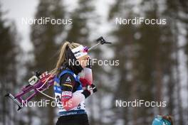 13.03.2020, Kontiolahti, Finland (FIN): Ingrid Landmark Tandrevold (NOR) -  IBU world cup biathlon, sprint women, Kontiolahti (FIN). www.nordicfocus.com. © Manzoni/NordicFocus. Every downloaded picture is fee-liable.