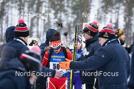 13.03.2020, Kontiolahti, Finland (FIN): Yuanmeng Chu (CHN) -  IBU world cup biathlon, sprint women, Kontiolahti (FIN). www.nordicfocus.com. © Manzoni/NordicFocus. Every downloaded picture is fee-liable.