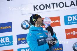 14.03.2020, Kontiolahti, Finland (FIN): Martin Fourcade (FRA) -  IBU World Cup Biathlon, cups, Kontiolahti (FIN). www.nordicfocus.com. © Manzoni/NordicFocus. Every downloaded picture is fee-liable.