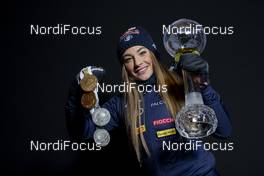 14.03.2020, Kontiolahti, Finland (FIN): Dorothea Wierer (ITA) -  IBU World Cup Biathlon, cups, Kontiolahti (FIN). www.nordicfocus.com. © Manzoni/NordicFocus. Every downloaded picture is fee-liable.