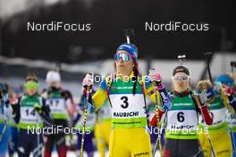26.02.2020, Minsk-Raubichi, Belarus (BLR): Elisabeth Hoegberg (SWE) - IBU Open European Championships Biathlon, SuperSprint women, Minsk-Raubichi (BLR). www.nordicfocus.com. © Manzoni/NordicFocus. Every downloaded picture is fee-liable.