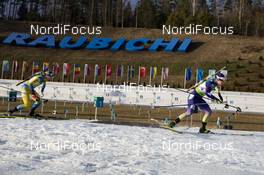 27.02.2020, Minsk-Raubichi, Belarus (BLR): Yuliia Dzhima (UKR) - IBU Open European Championships Biathlon, relay mixed, Minsk-Raubichi (BLR). www.nordicfocus.com. © Manzoni/NordicFocus. Every downloaded picture is fee-liable.