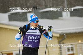 25.02.2020, Minsk-Raubichi, Belarus (BLR): Kalev Ermits (EST) - IBU Open European Championships Biathlon, training, Minsk-Raubichi (BLR). www.nordicfocus.com. © Manzoni/NordicFocus. Every downloaded picture is fee-liable.
