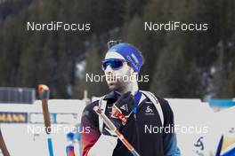 19.02.2020, Antholz, Italy (ITA): Serafin Wiestner (SUI) - IBU world championships biathlon, individual men, Antholz (ITA). www.nordicfocus.com. © Manzoni/NordicFocus. Every downloaded picture is fee-liable.
