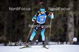 19.02.2020, Antholz, Italy (ITA): Fabien Claude (FRA) - IBU World Championships Biathlon, individual men, Antholz (ITA). www.nordicfocus.com. © Modica/NordicFocus. Every downloaded picture is fee-liable.