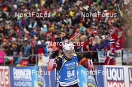 19.02.2020, Antholz, Italy (ITA): Johannes Thingnes Boe (NOR) - IBU world championships biathlon, individual men, Antholz (ITA). www.nordicfocus.com. © Manzoni/NordicFocus. Every downloaded picture is fee-liable.