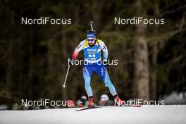 19.02.2020, Antholz, Italy (ITA): Benjamin Weger (SUI) - IBU World Championships Biathlon, individual men, Antholz (ITA). www.nordicfocus.com. © Modica/NordicFocus. Every downloaded picture is fee-liable.